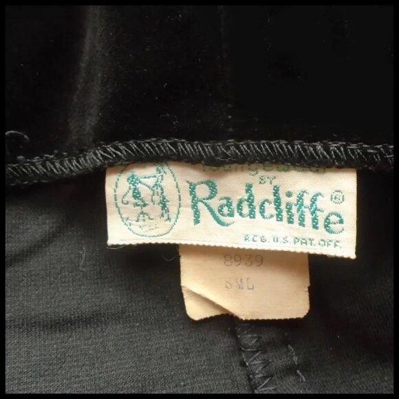 Black Velvet Dressy Shift, Dark Academia Vintage Jumper Dress Early 60s - Picture 8 of 16